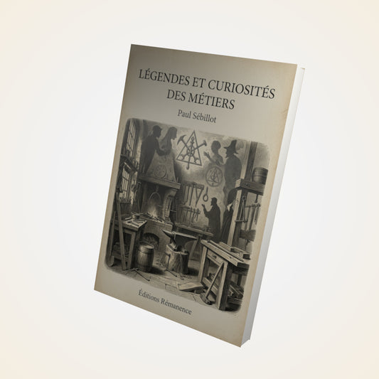 Livre Légendes et curiosités des métiers - Paul Sébillot - Couverture 3D