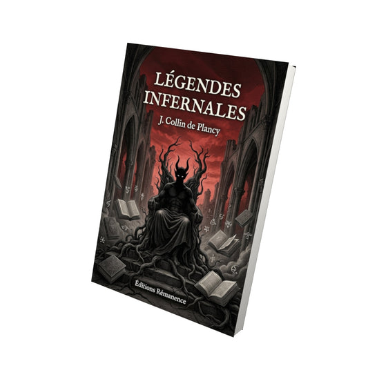 Livre Légendes infernales - J. Collin de Plancy - Vue 3D - Editions Remanence