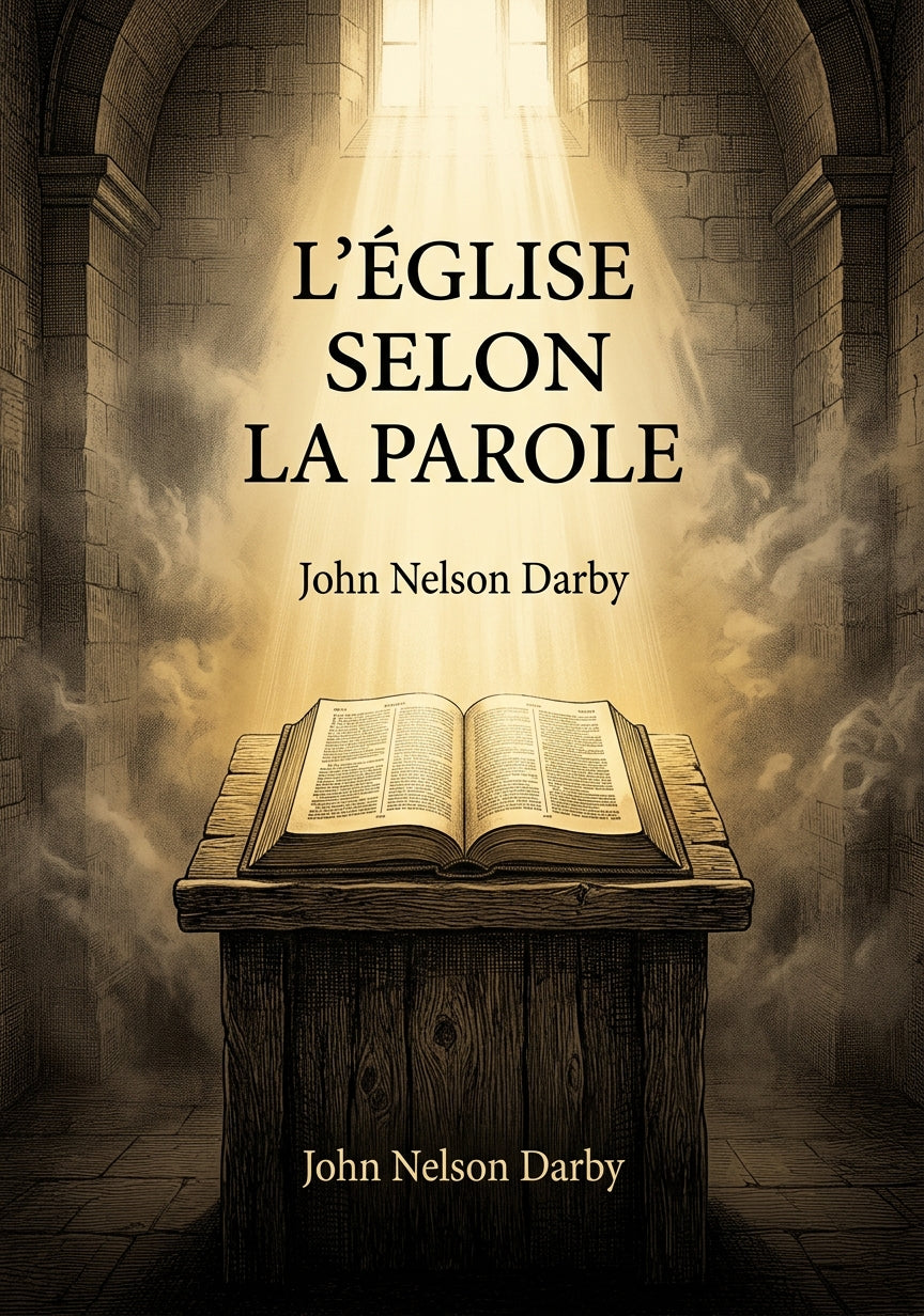 Livre L’Église selon la Parole par John Nelson Darby - Couverture - Editions Remanence