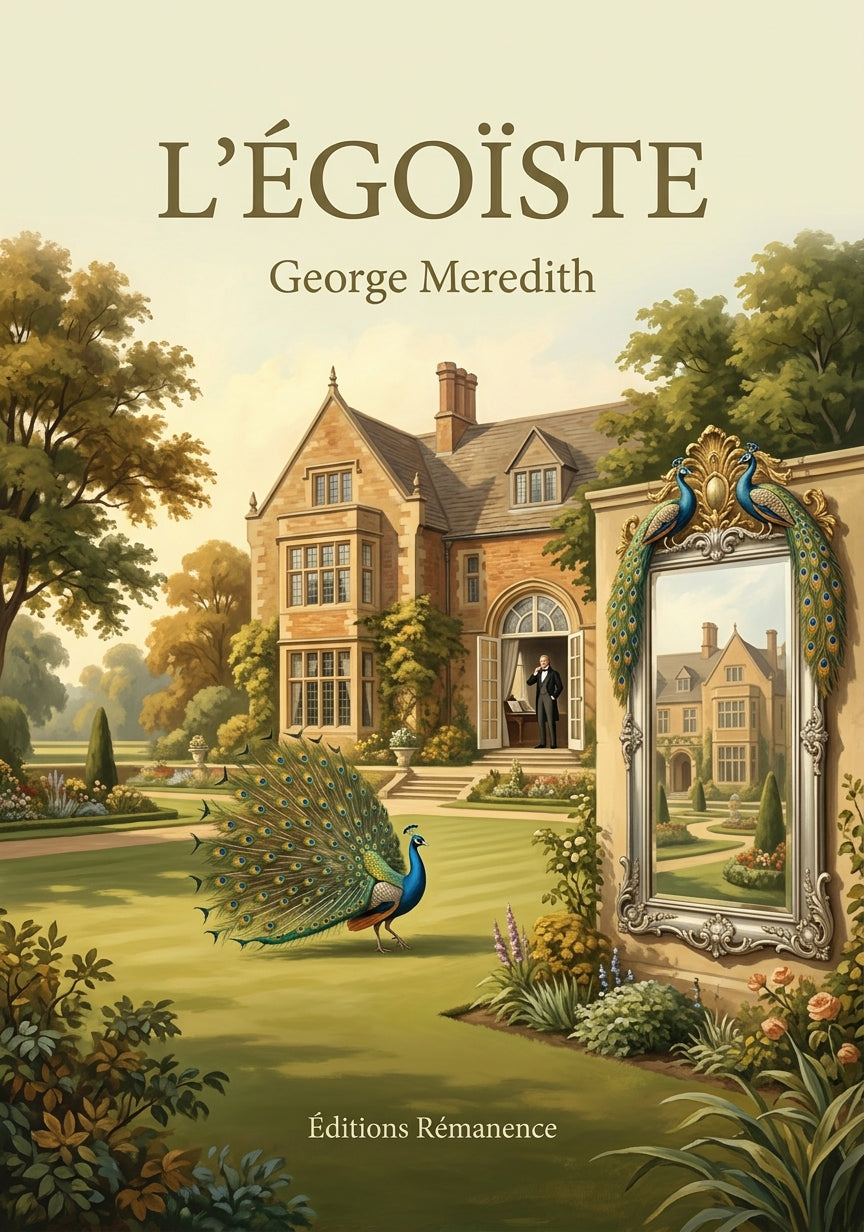 Livre L’Égoïste par George Meredith - Couverture - Editions Remanence