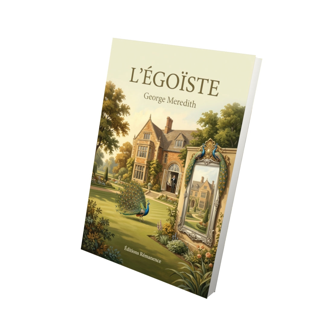 Livre L’Égoïste par George Meredith - Vue 3D - Editions Remanence