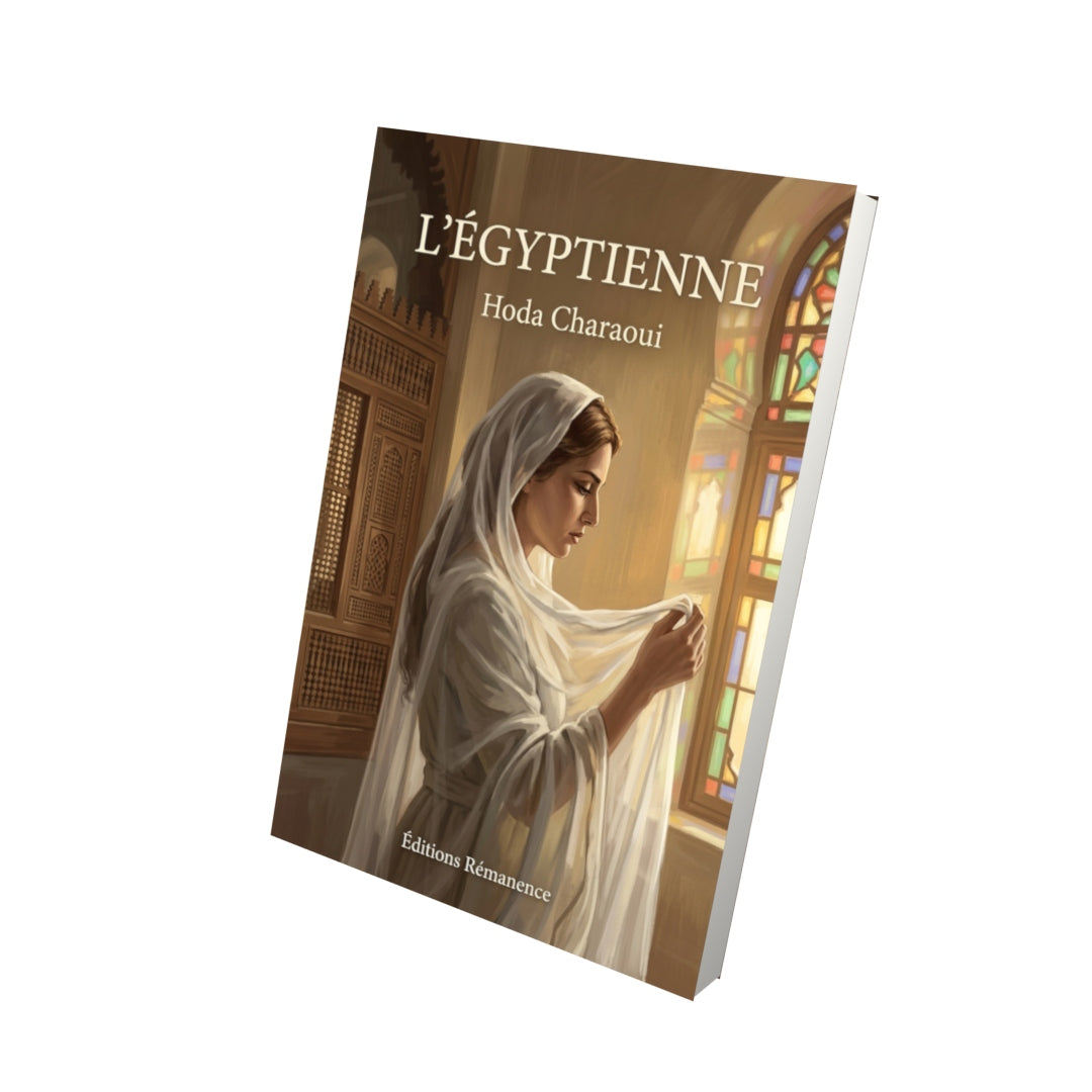 Livre L’Égyptienne par Hoda Charaoui - Vue 3D - Editions Remanence