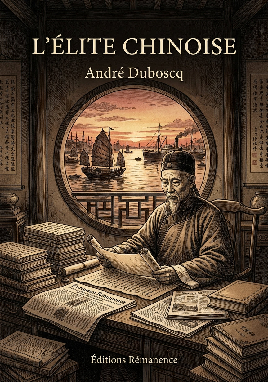 Livre L’élite chinoise par André Duboscq - Couverture - Editions Remanence