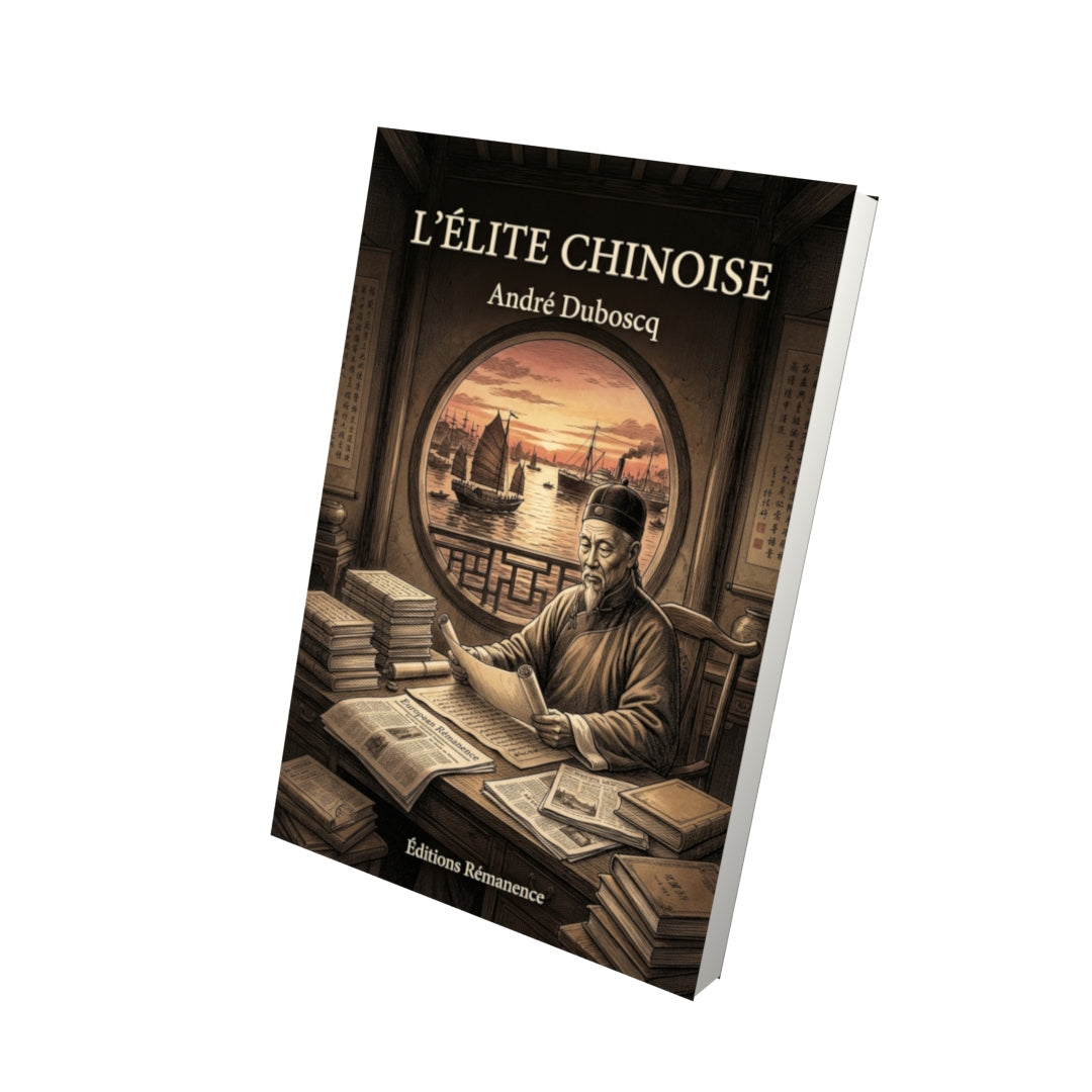 Livre L’élite chinoise par André Duboscq - Vue 3D - Editions Remanence
