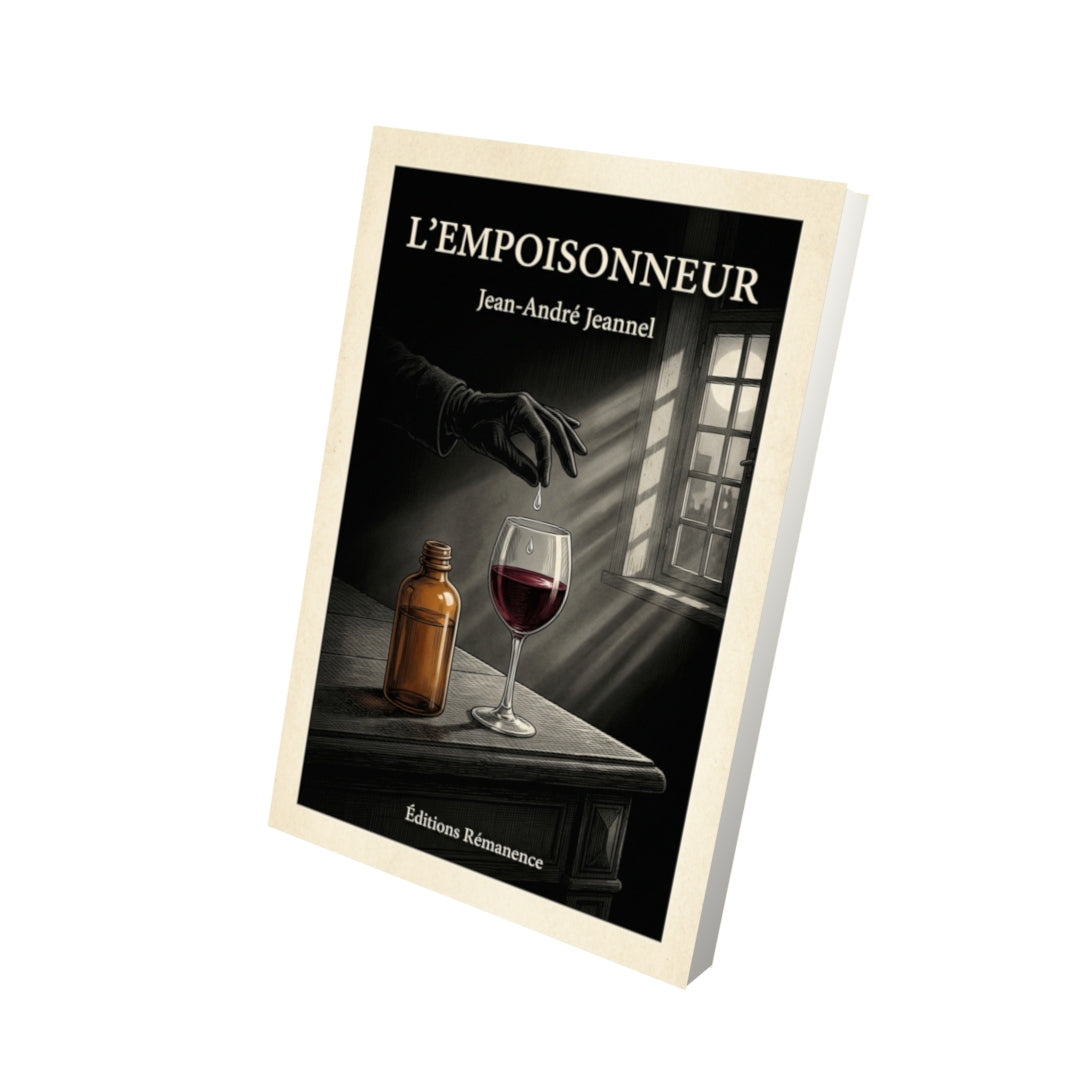 Livre L’empoisonneur par Jean-André Jeannel - Vue 3D - Editions Remanence