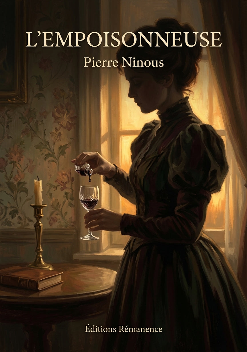 Livre L’Empoisonneuse par Pierre Ninous - Couverture - Editions Remanence