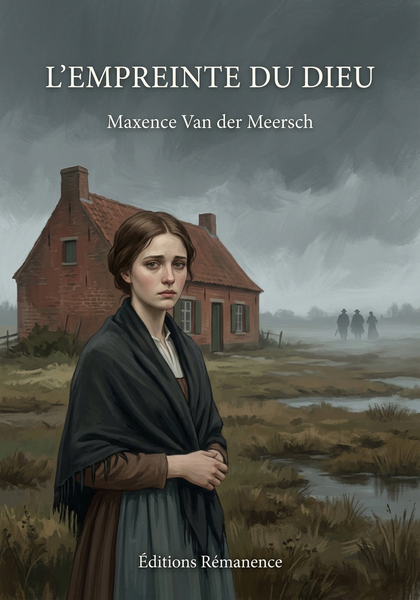 Livre L’Empreinte du dieu par Maxence Van der Meersch - Couverture - Editions Remanence