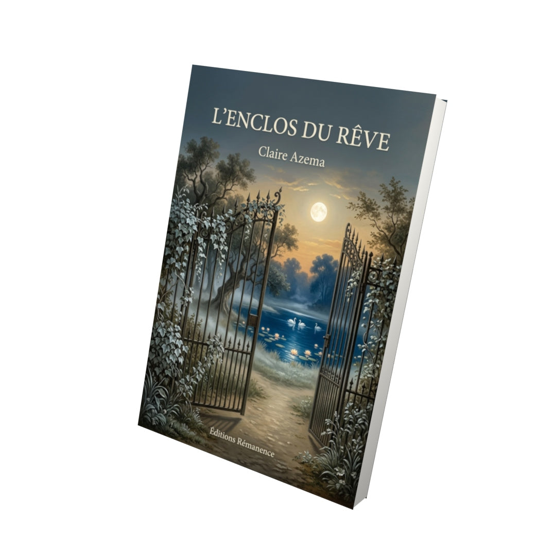 Livre L’Enclos du Rêve par Claire Azema - Vue 3D - Editions Remanence