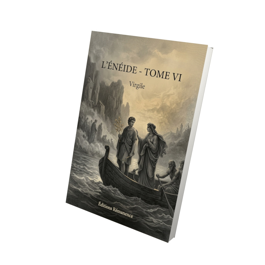 Livre L’Énéide - Tome VI par Virgile - Vue 3D - Editions Remanence