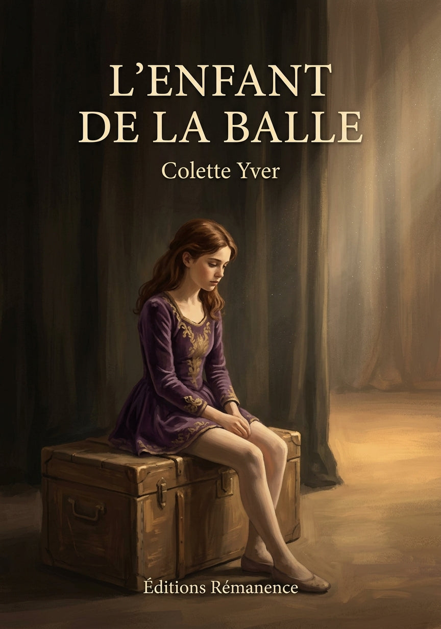 Livre L’Enfant de la balle par Colette Yver - Couverture - Editions Remanence