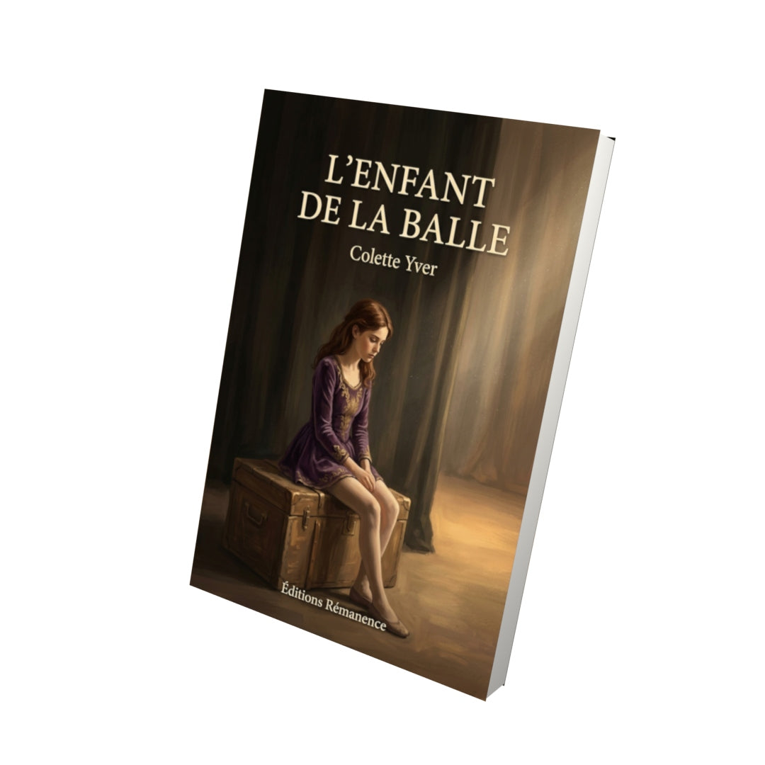Livre L’Enfant de la balle par Colette Yver - Vue 3D - Editions Remanence