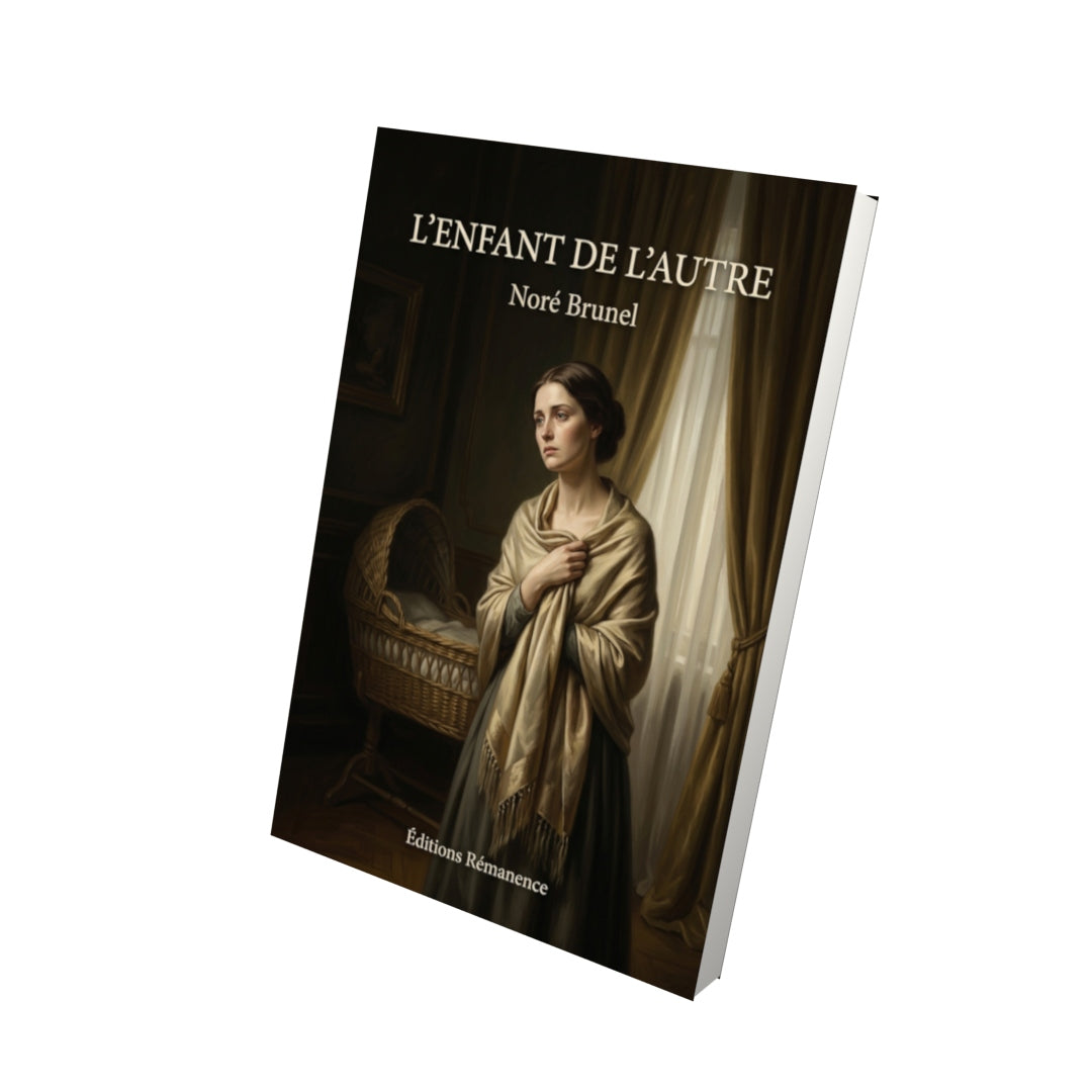 Livre L’Enfant de l’autre par Noré Brunel - Vue 3D - Editions Remanence