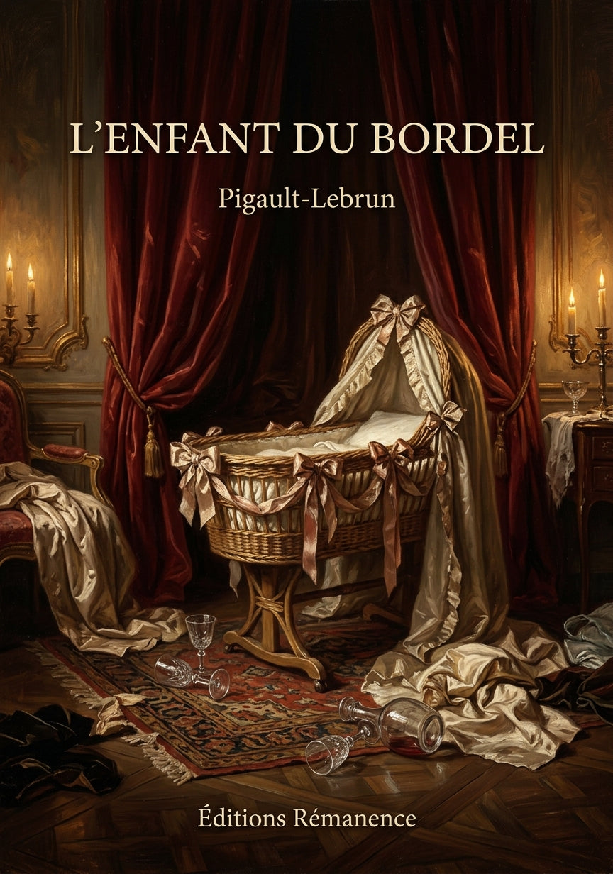 Livre L’Enfant du bordel par Pigault-Lebrun - Couverture - Editions Remanence