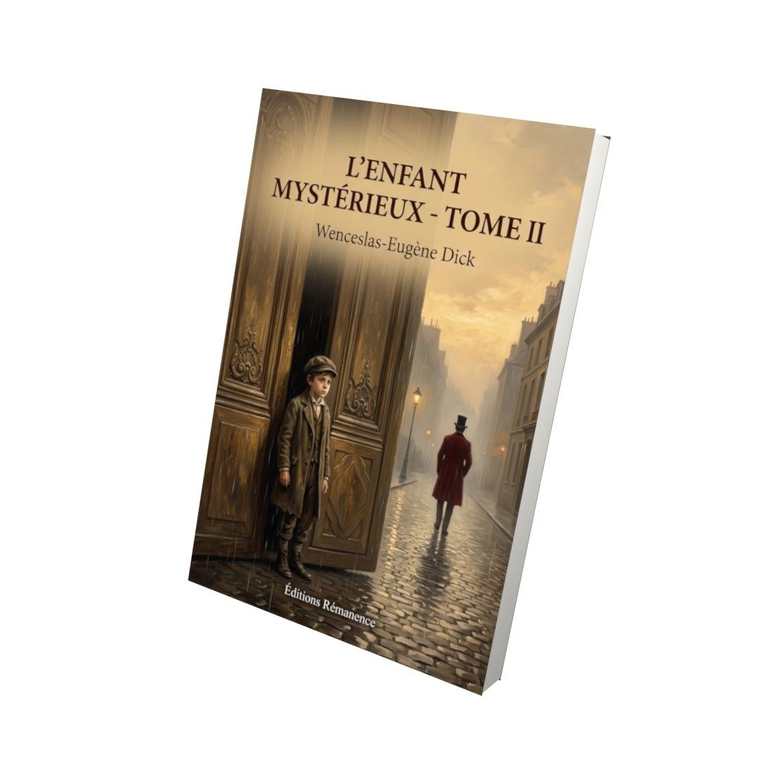Livre L’enfant mystérieux - Tome II par Wenceslas-Eugène Dick - Vue 3D - Editions Remanence