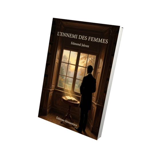 Livre L’Ennemi des femmes par Leopold von Sacher-Masoch - Vue 3D - Editions Remanence