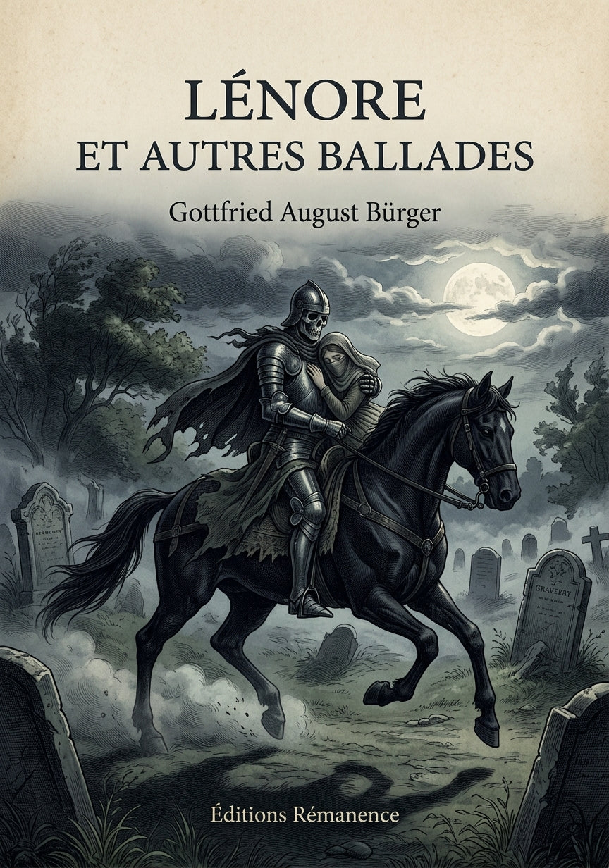 Lénore et autres ballades - Gottfried August Bürger (Couverture)