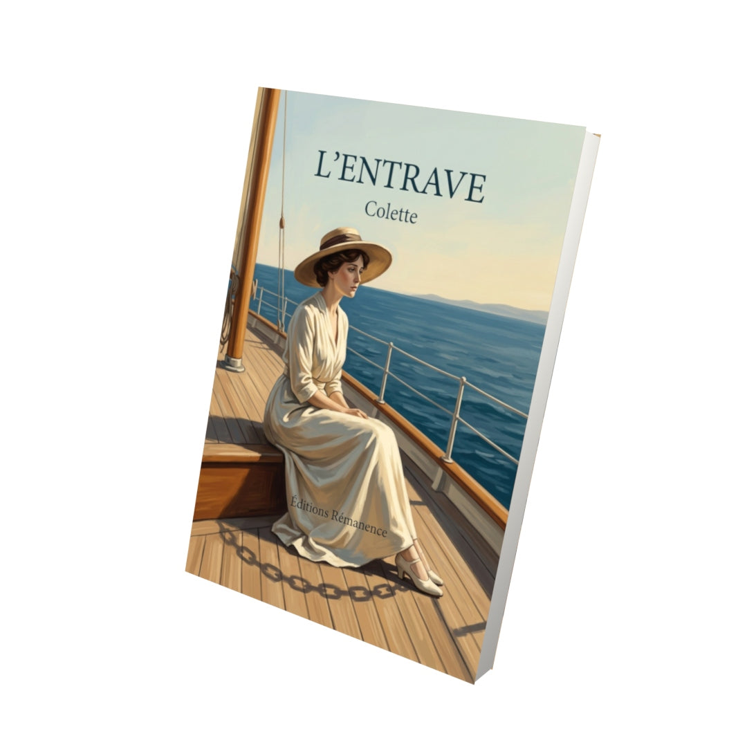 Livre L’Entrave par Colette - Vue 3D - Editions Remanence