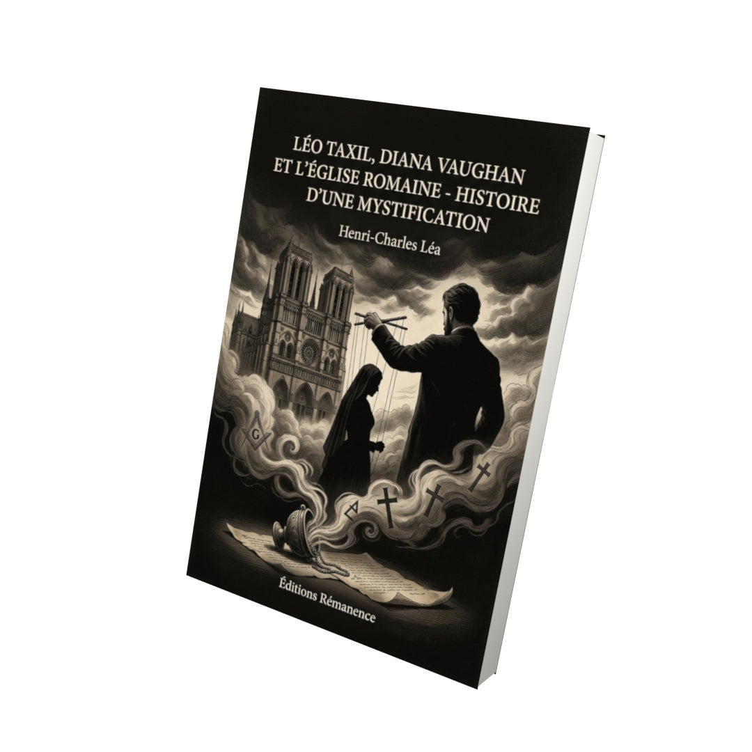 Livre Léo Taxil, Diana Vaughan et l'Église romaine - histoire d'une mystification - Henri-Charles Léa - Vue 3D - Editions Remanence
