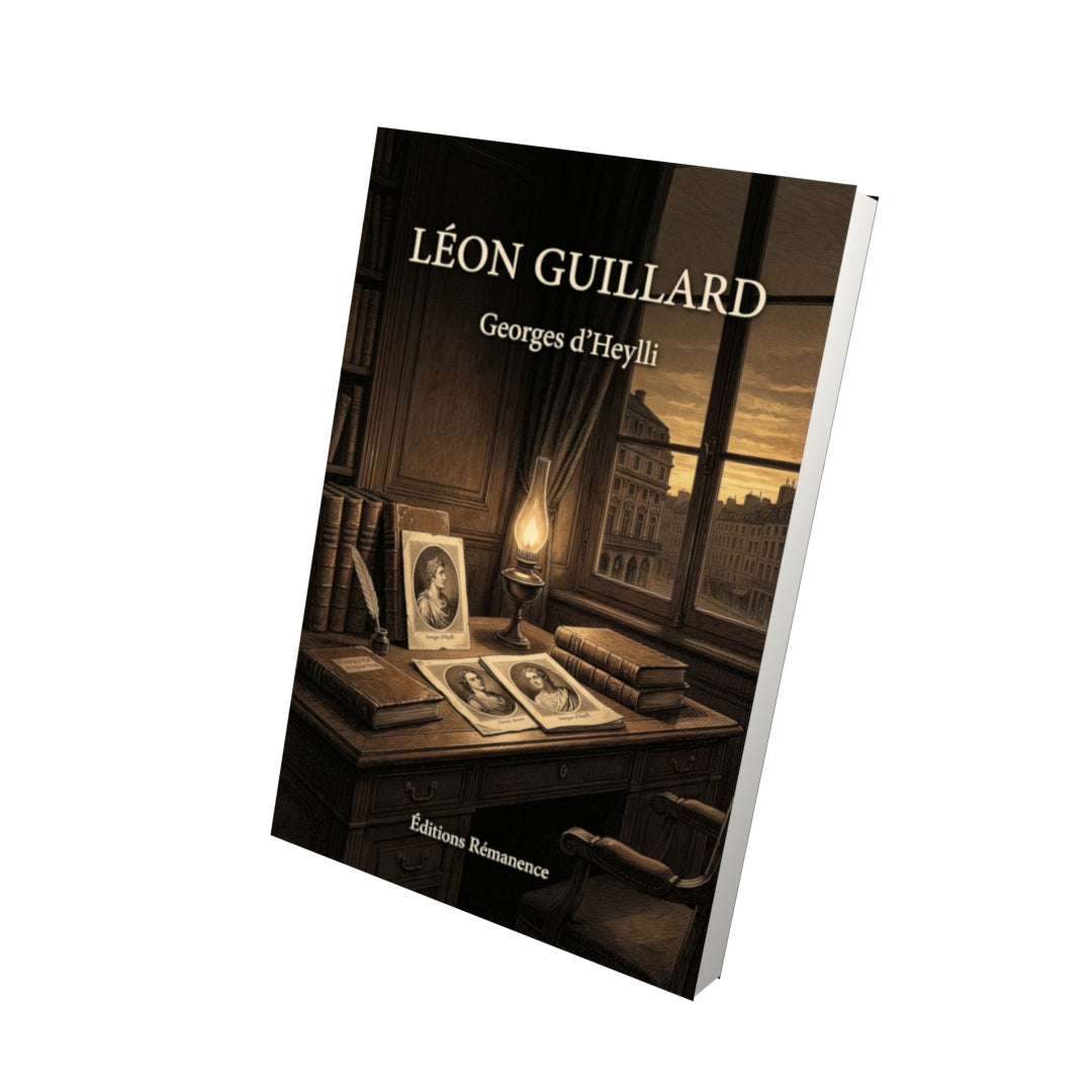 Livre Léon Guillard par Georges d’Heylli - Vue 3D - Editions Remanence