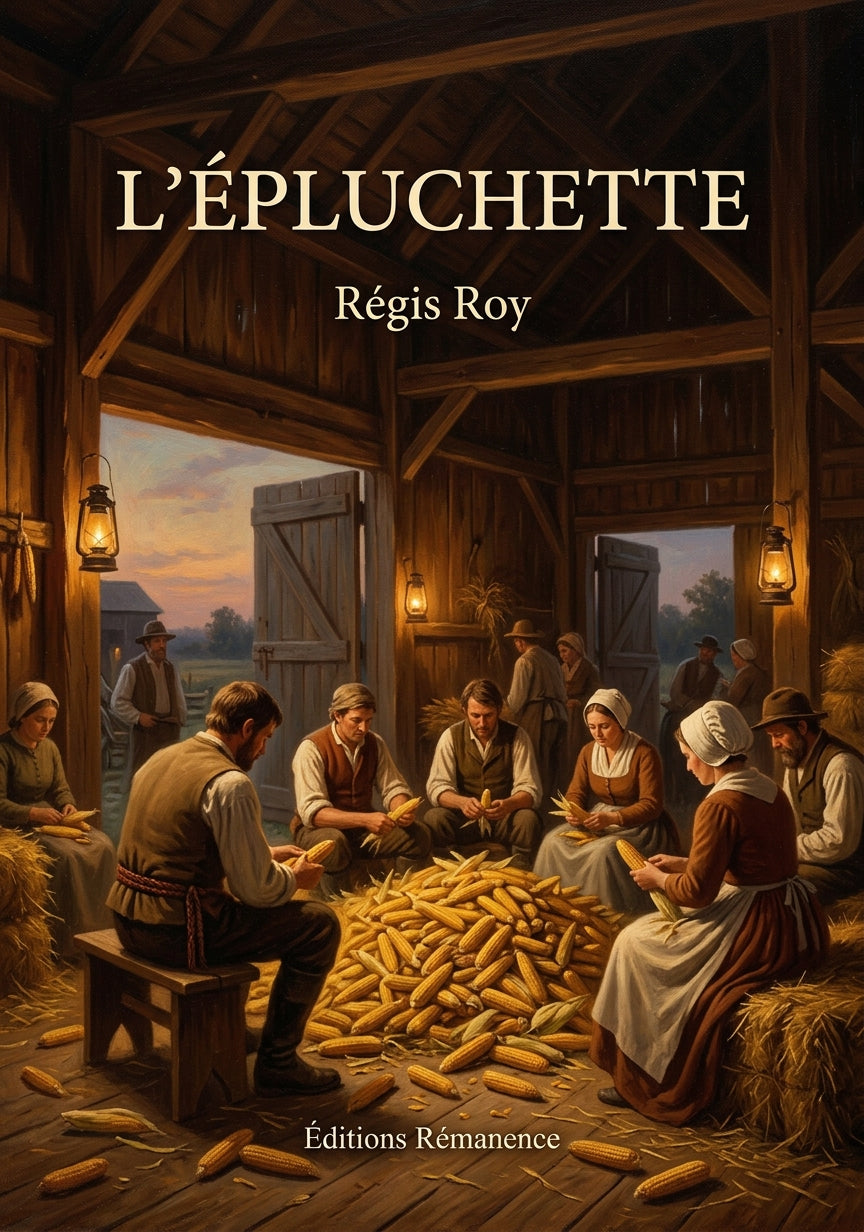 Livre L’épluchette par Régis Roy - Couverture - Editions Remanence