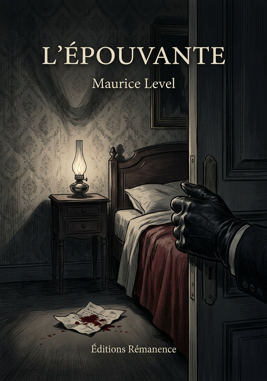 Livre L’Épouvante par Maurice Level - Couverture - Editions Remanence