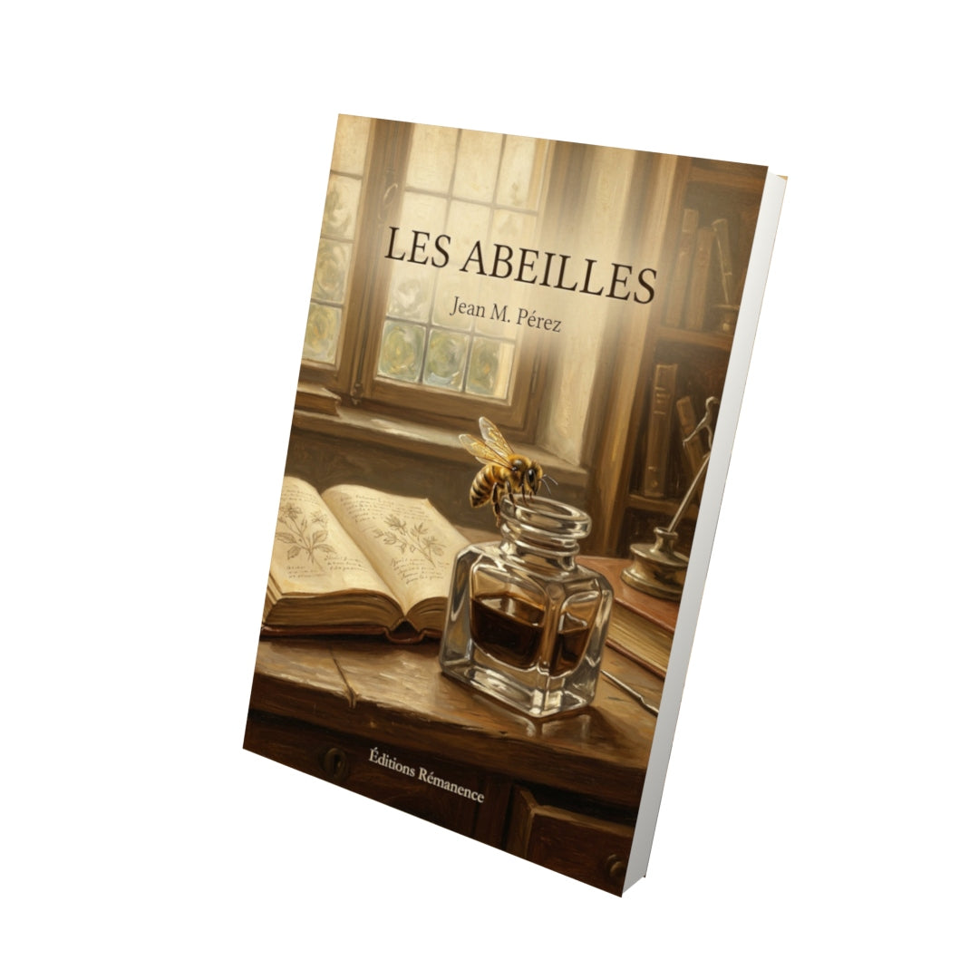 Livre Les abeilles - Jean M. Pérez - Vue 3D - Editions Remanence