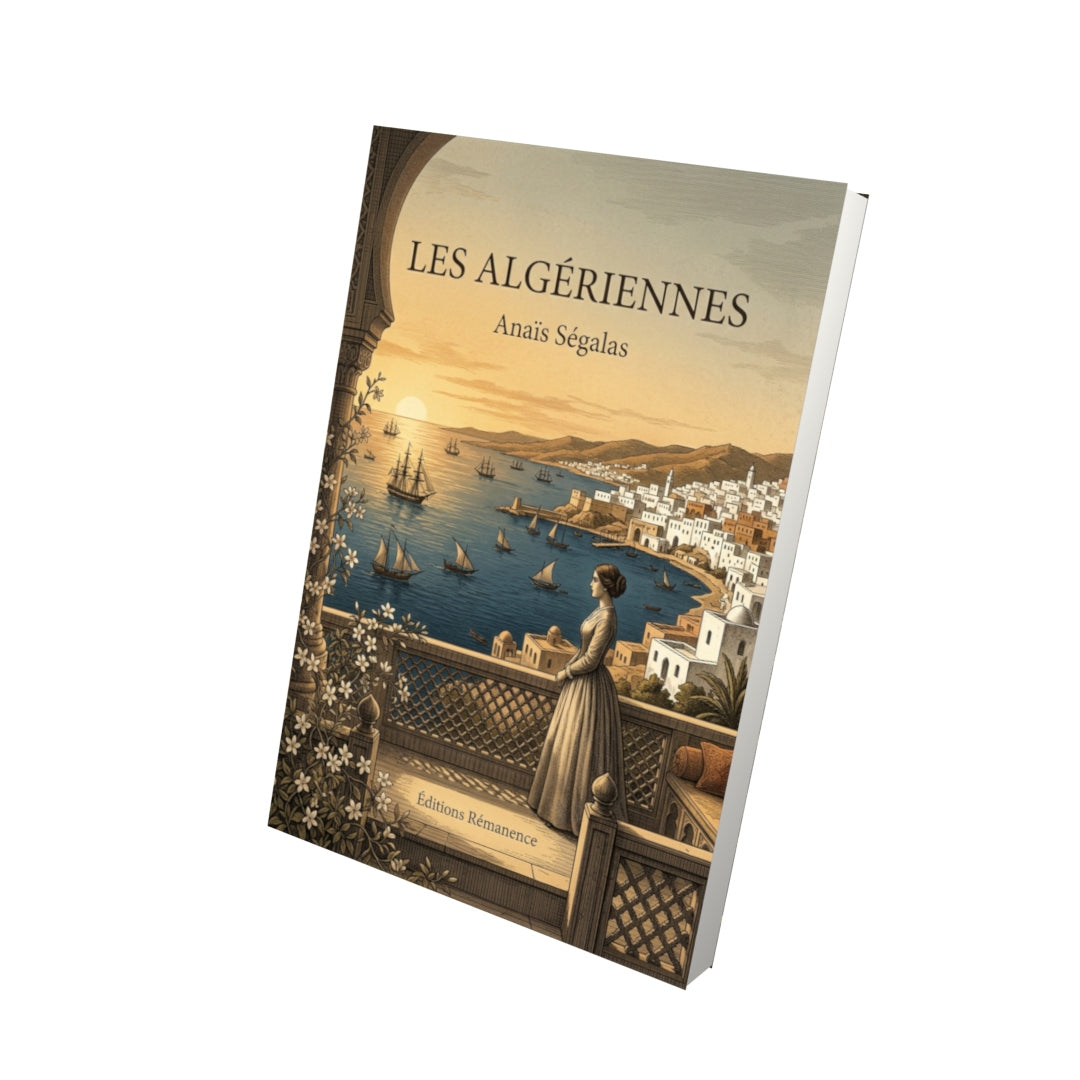 Livre Les Algériennes par Anaïs Ségalas - Vue 3D - Editions Remanence