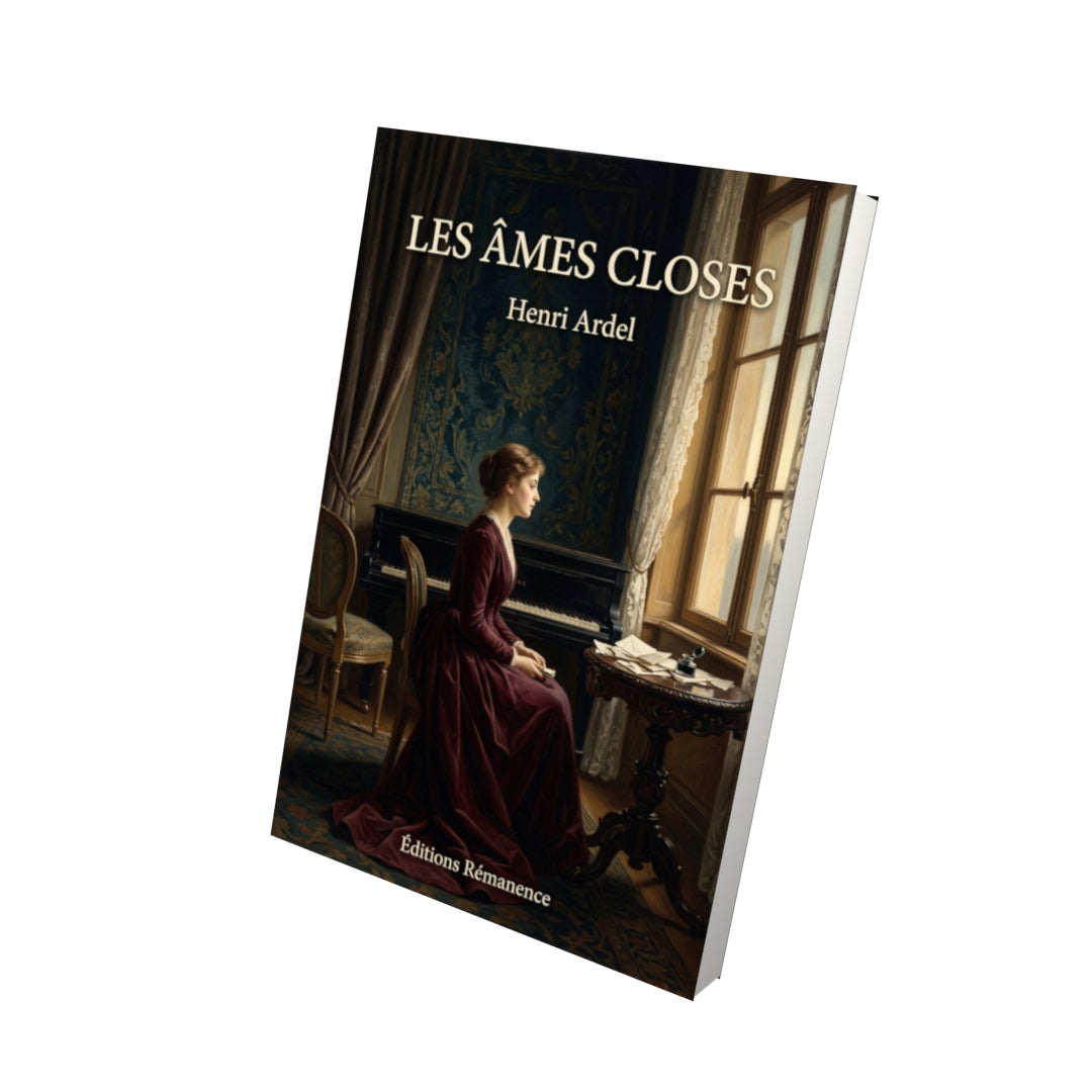 Livre Les Âmes closes par Henri Ardel - Vue 3D - Editions Remanence
