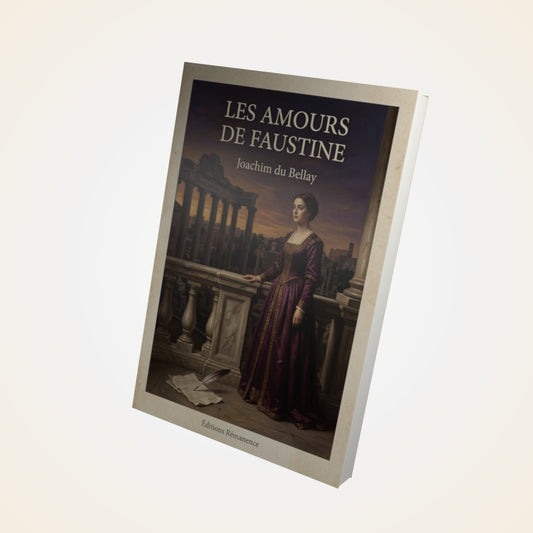 Livre Les amours de Faustine - Joachim du Bellay - Couverture 3D