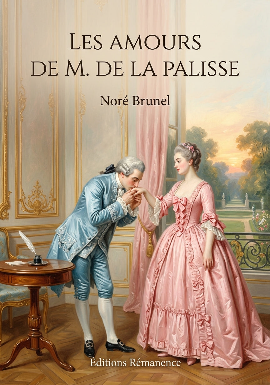 Livre Les Amours de M. de la Palisse par Noré Brunel - Couverture - Editions Remanence