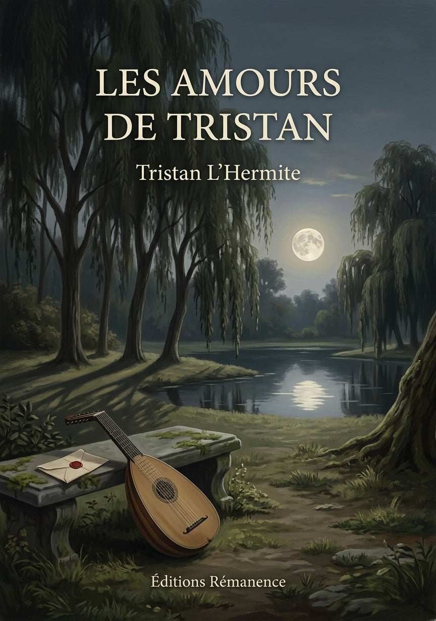 Livre Les Amours de Tristan par Tristan L’Hermite - Couverture - Editions Remanence