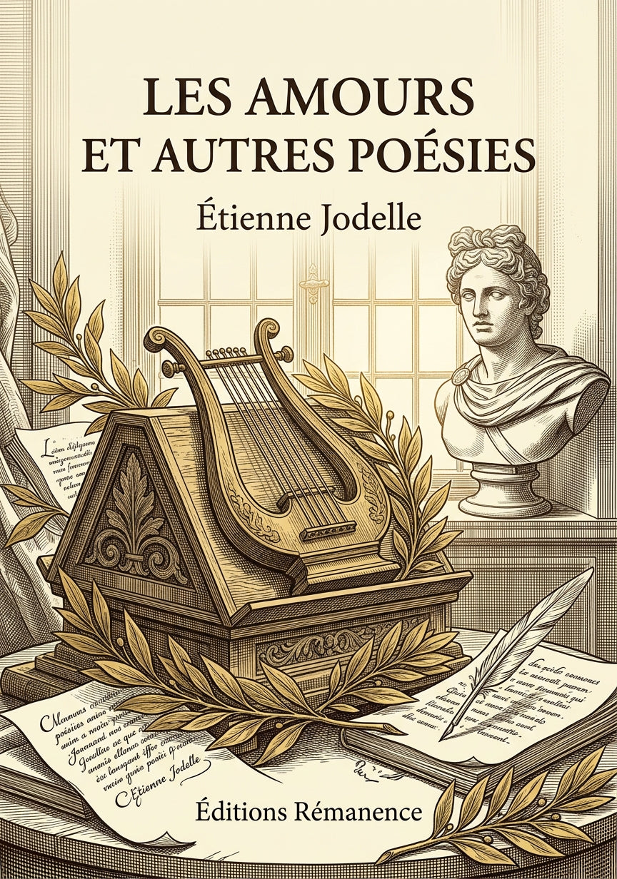 Livre Les Amours et Autres Poésies par Étienne Jodelle - Couverture - Editions Remanence