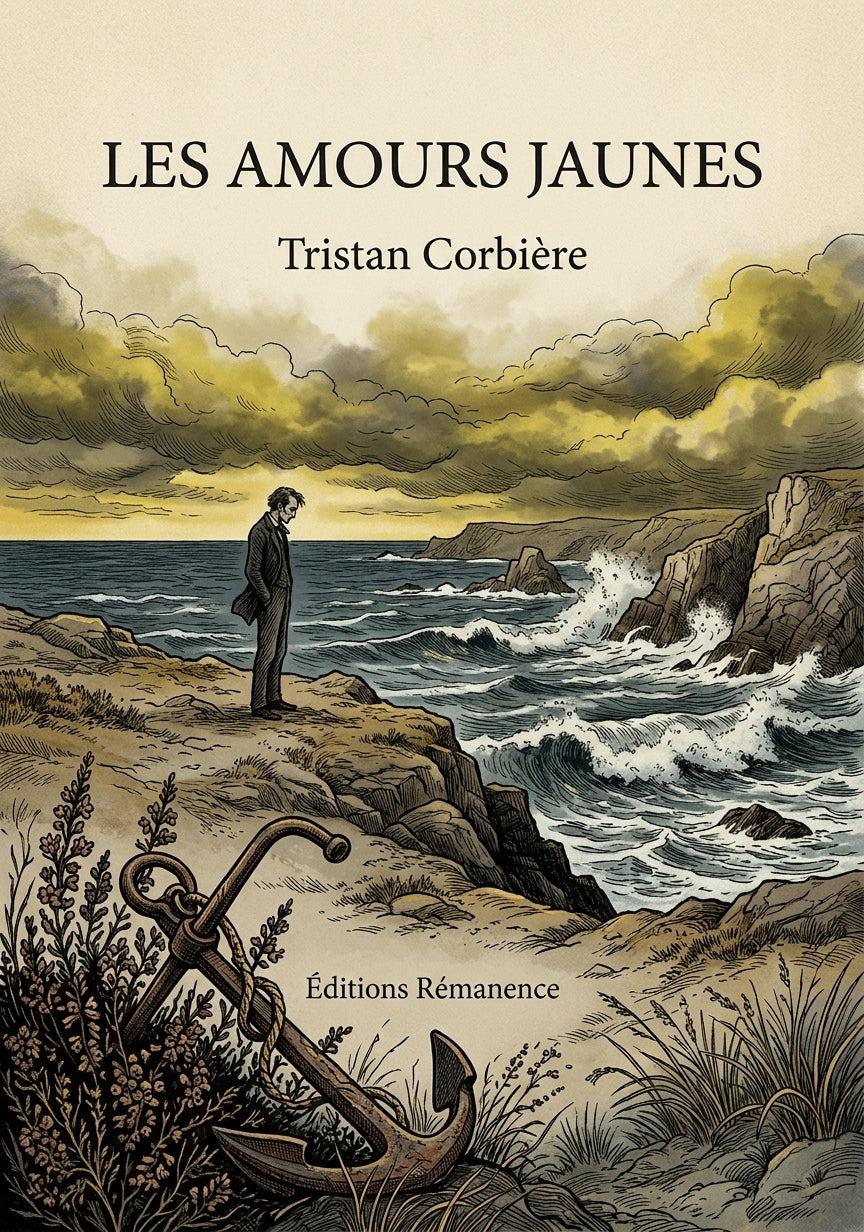 Les amours jaunes - Tristan Corbière (Couverture)