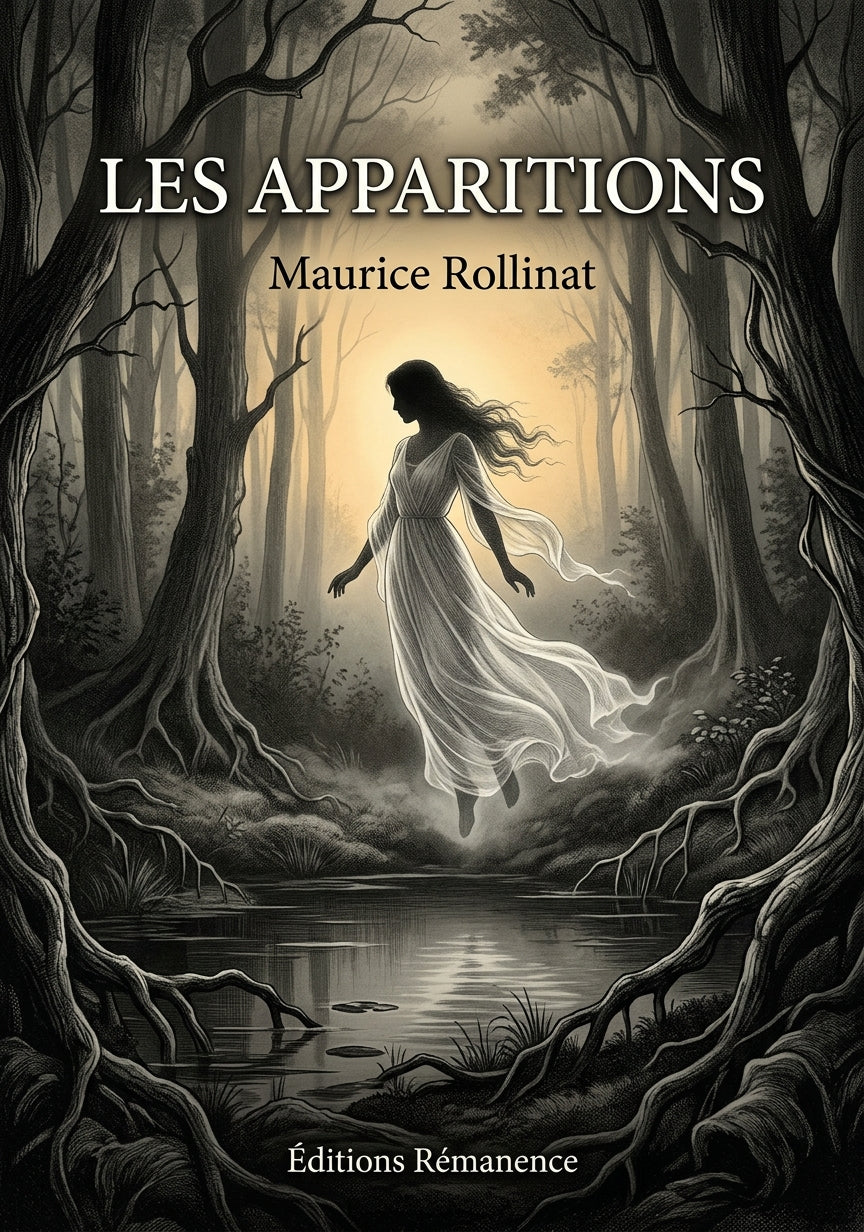 Livre Les Apparitions par Maurice Rollinat - Couverture - Editions Remanence