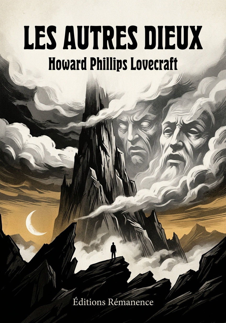 Livre Les Autres Dieux par Howard Phillips Lovecraft - Couverture - Editions Remanence