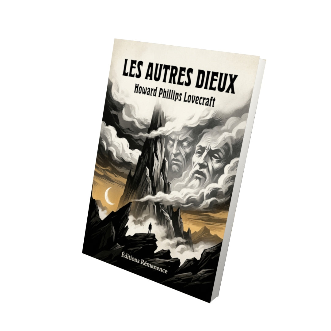 Livre Les Autres Dieux par Howard Phillips Lovecraft - Vue 3D - Editions Remanence