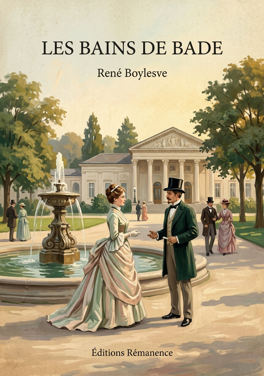 Les Bains de Bade - René Boylesve (Couverture)