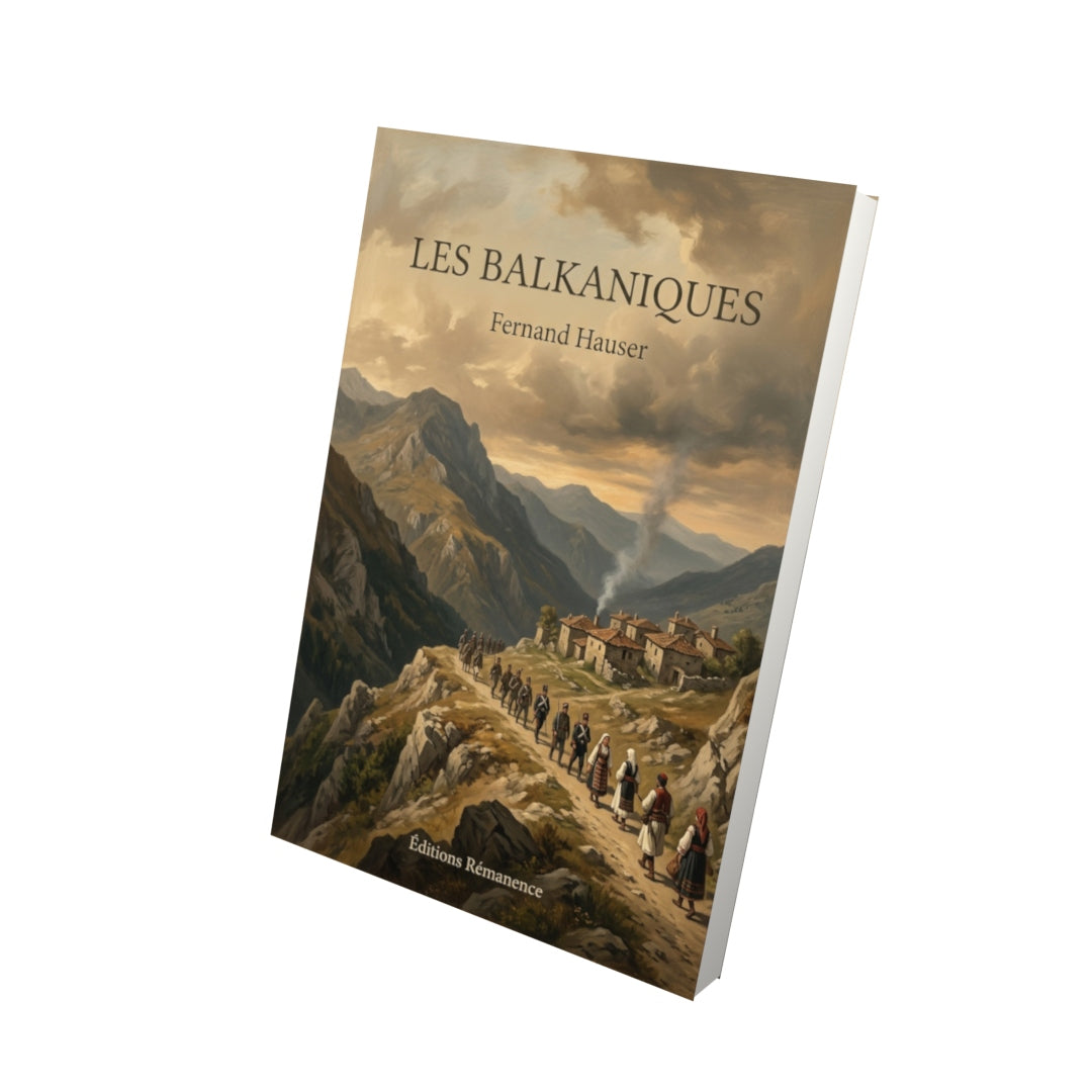 Livre Les Balkaniques par Fernand Hauser - Vue 3D - Editions Remanence