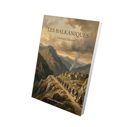 Livre Les Balkaniques par Fernand Hauser - Vue 3D - Editions Remanence