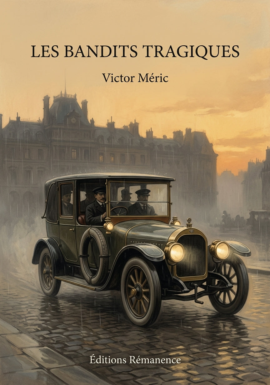 Livre Les Bandits tragiques par Victor Méric - Couverture - Editions Remanence