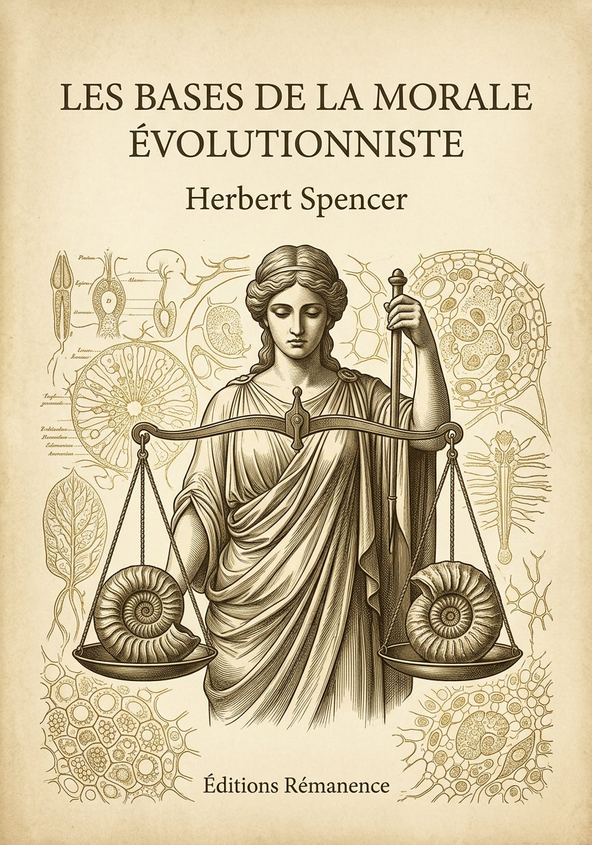 Les bases de la morale évolutionniste - Herbert Spencer (Couverture)