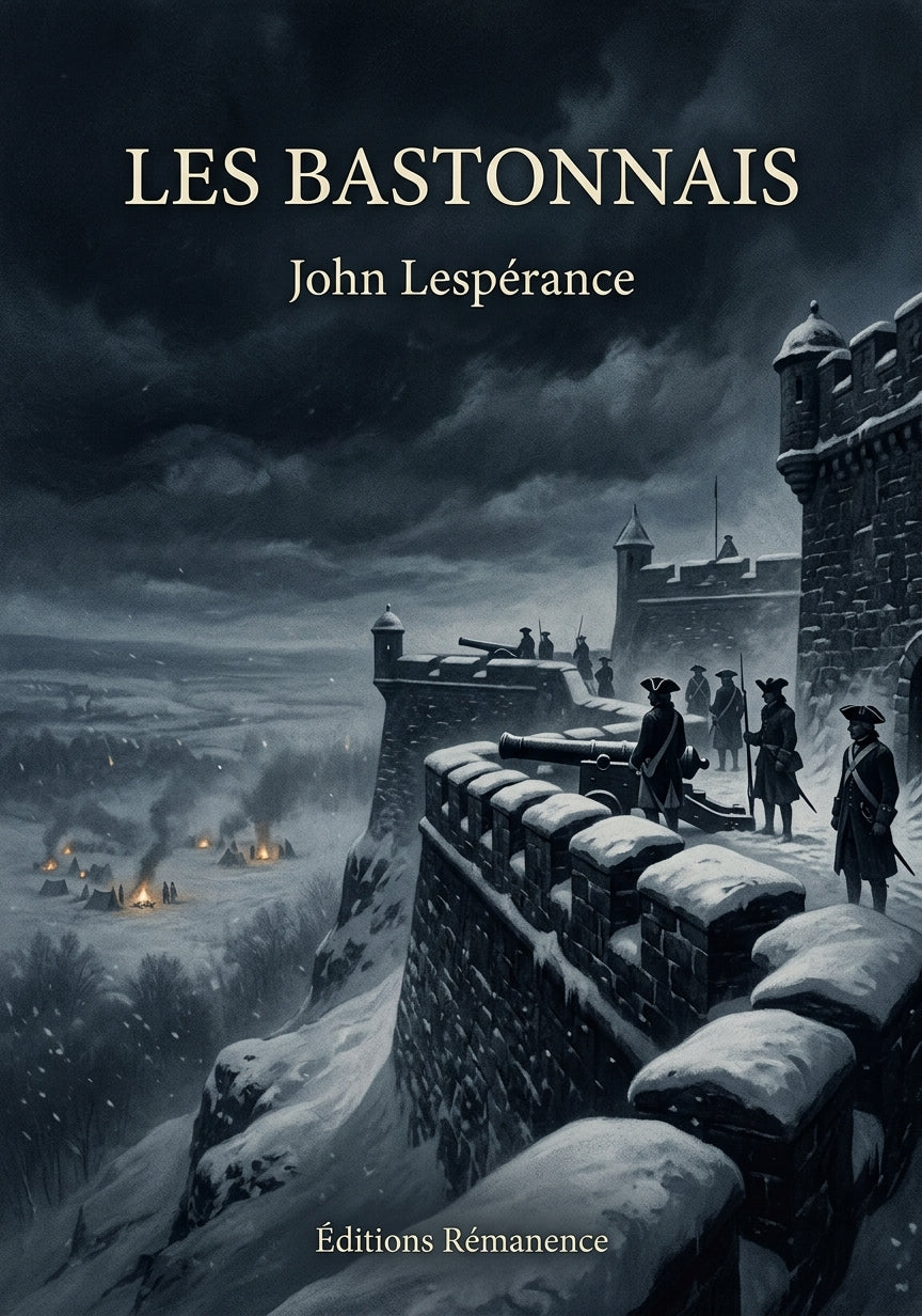 Livre Les Bastonnais par John Lespérance - Couverture - Editions Remanence
