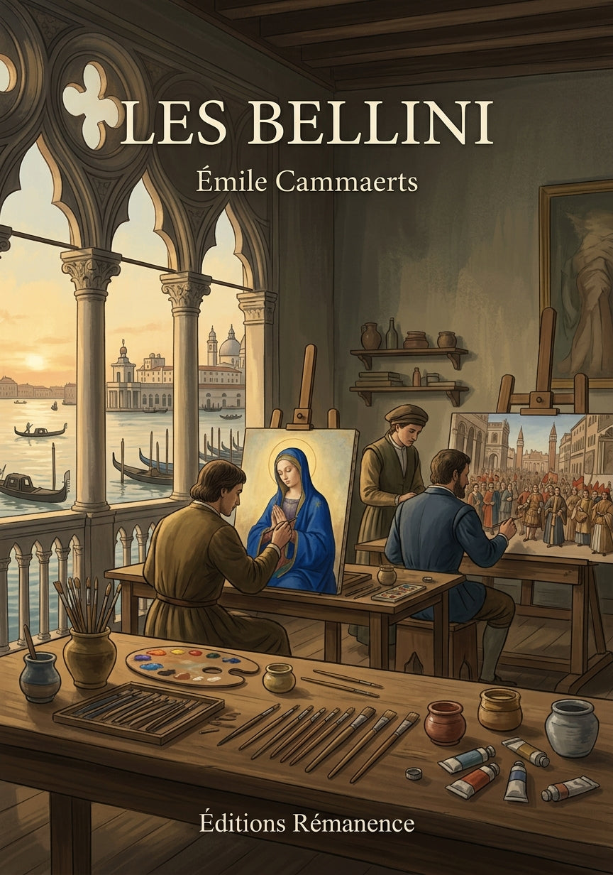 Livre Les Bellini par Émile Cammaerts - Couverture - Editions Remanence