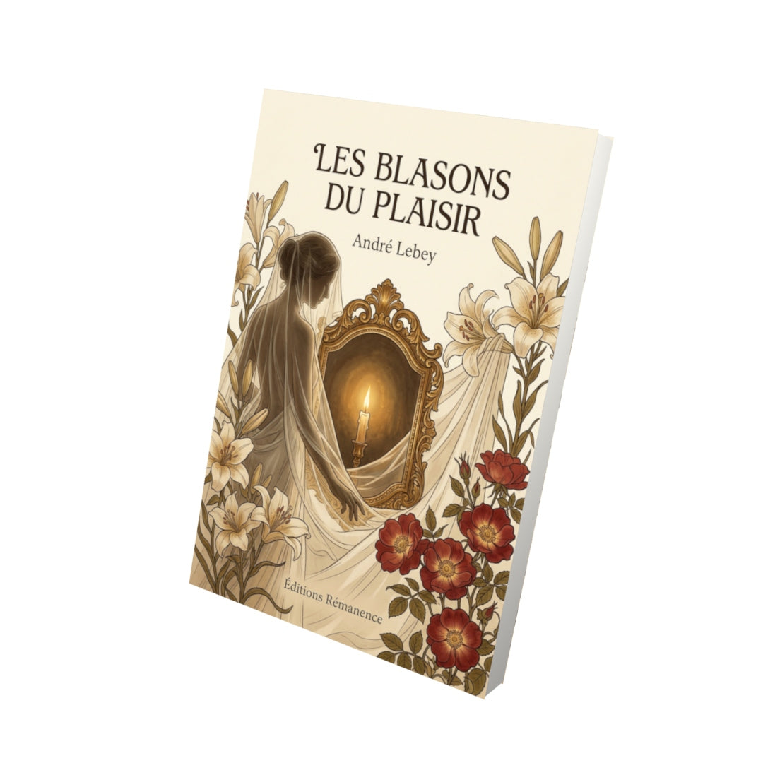 Livre Les Blasons du Plaisir par André Lebey - Vue 3D - Editions Remanence