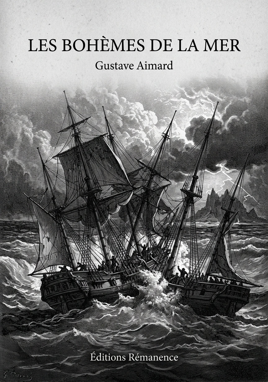Livre Les Bohèmes de la mer par Gustave Aimard - Couverture - Editions Remanence