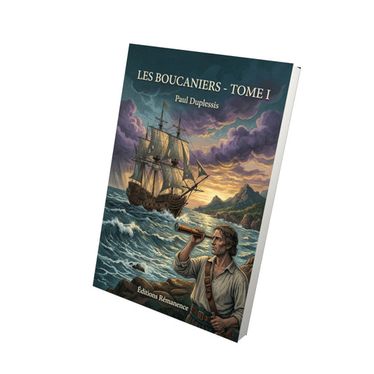 Livre Les Boucaniers - Tome I par Paul Duplessis - Vue 3D - Editions Remanence