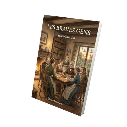 Livre Les Braves Gens par Jules Girardin - Vue 3D - Editions Remanence
