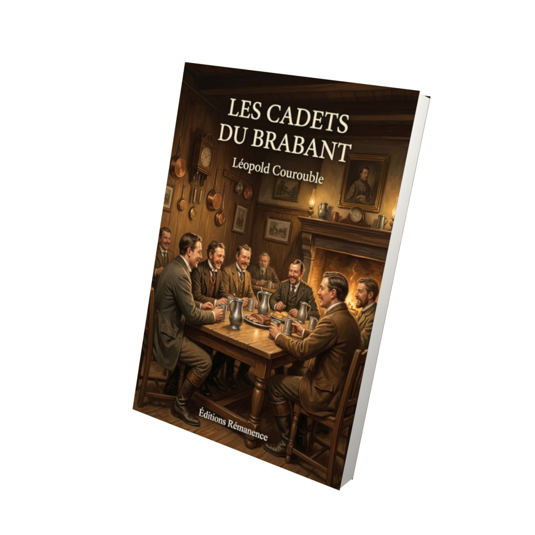 Livre Les Cadets du Brabant par Léopold Courouble - Vue 3D - Editions Remanence
