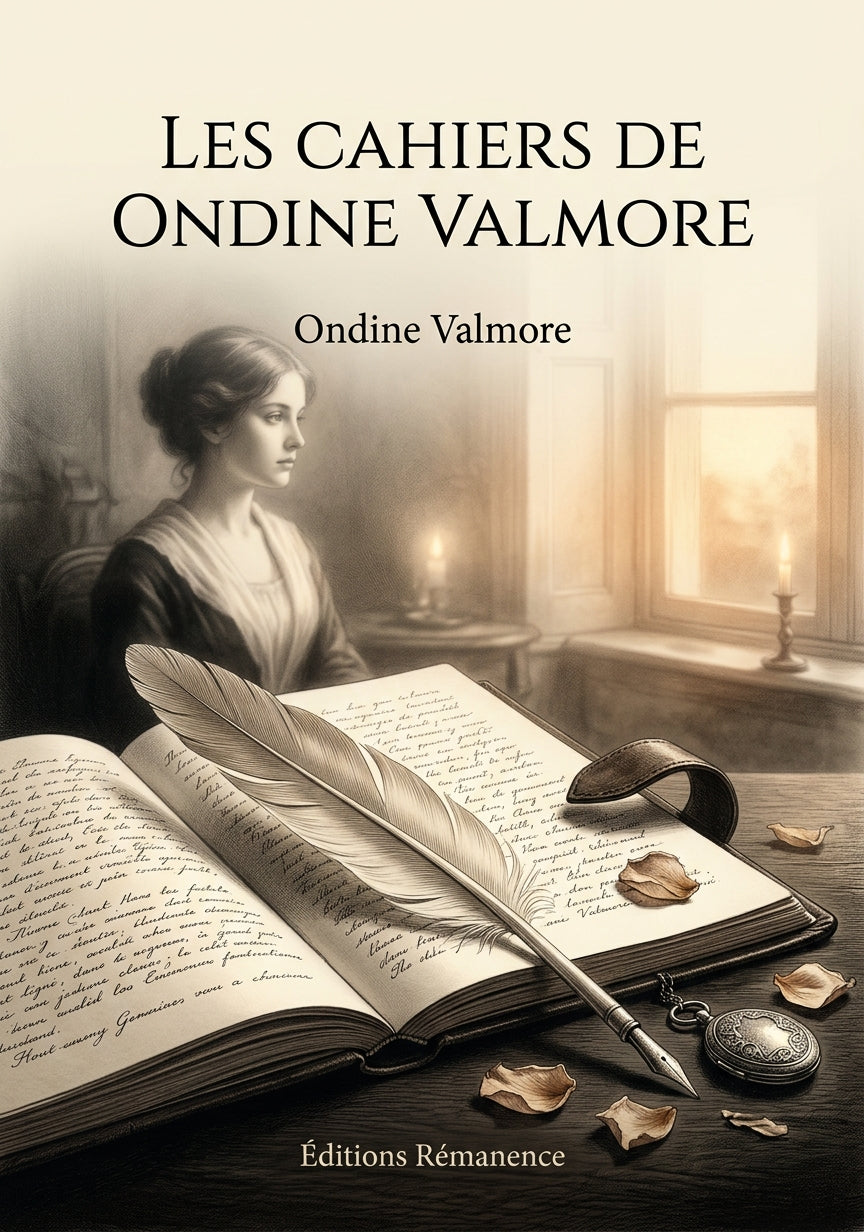 Livre Les Cahiers de Ondine Valmore par Ondine Valmore - Couverture - Editions Remanence