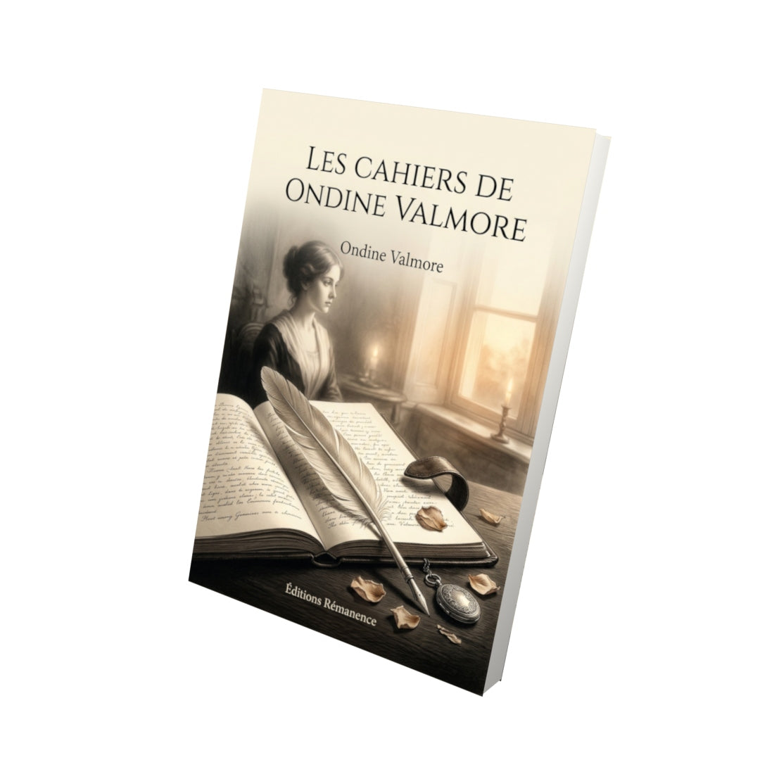 Livre Les Cahiers de Ondine Valmore par Ondine Valmore - Vue 3D - Editions Remanence